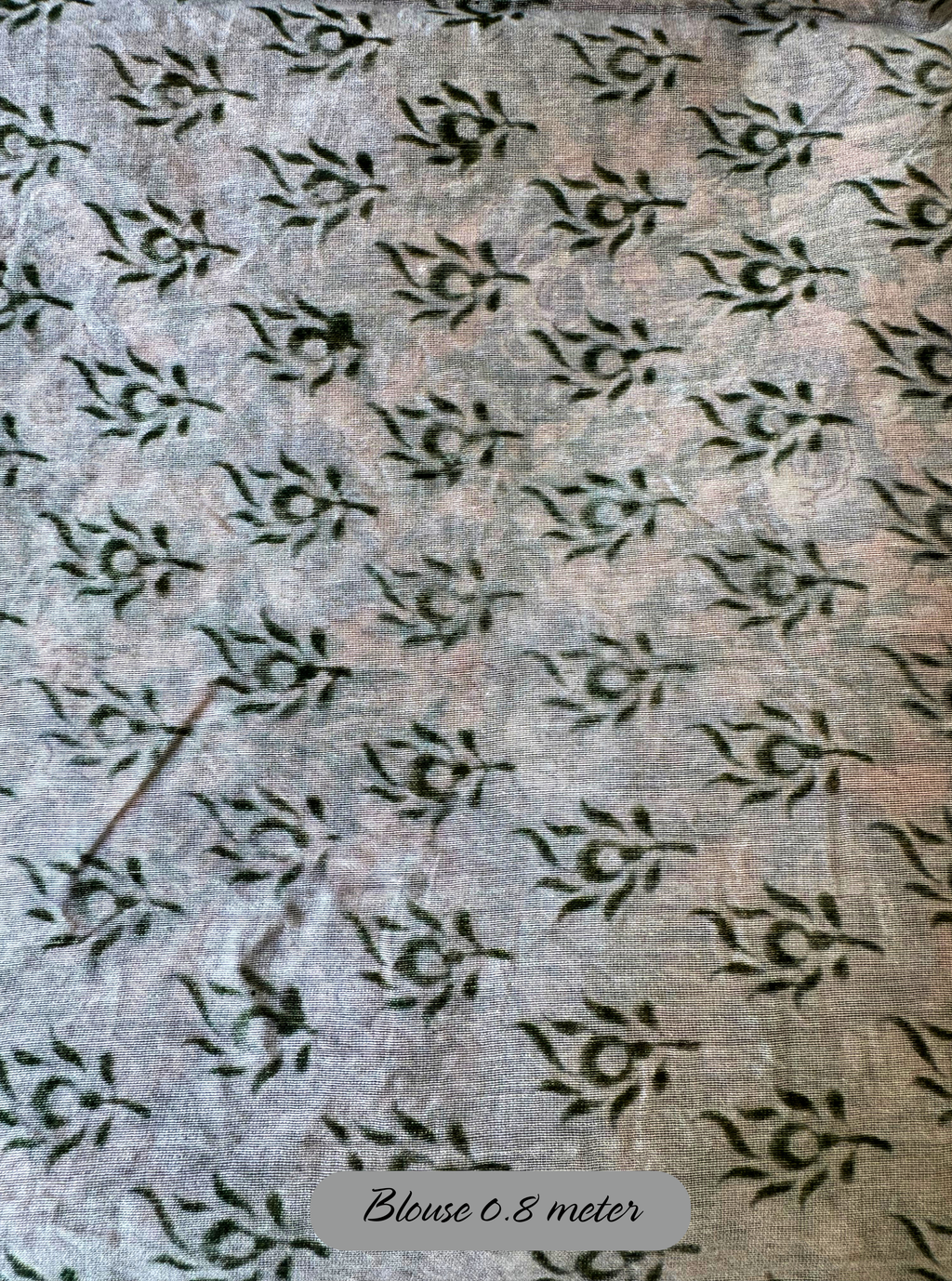 Bagh Chanderi Silk Blockprint Saree