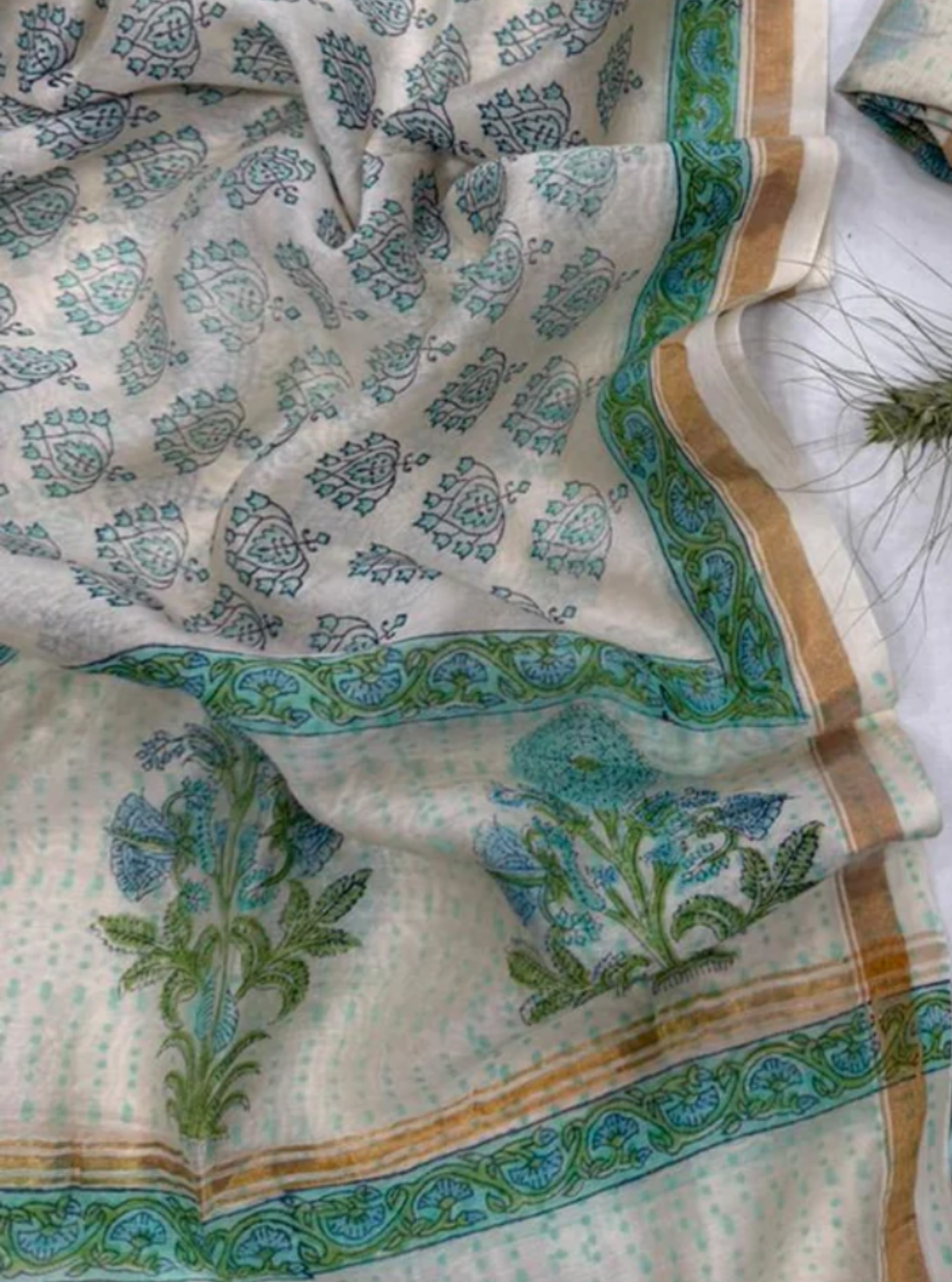 Neel Vanya Chanderi Silk Suit Set